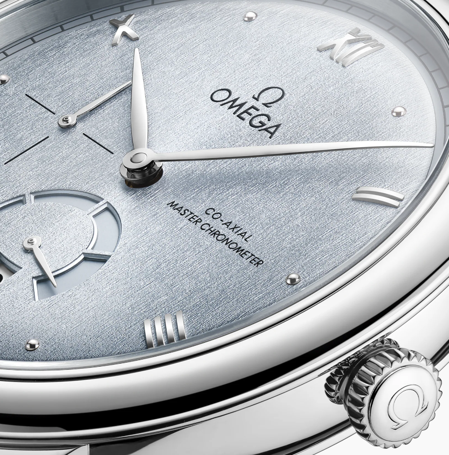 Ice Blue Dial on OMEGA De Ville Prestige Men's Watch